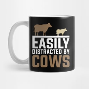 Easily Distracted By Cows Mug